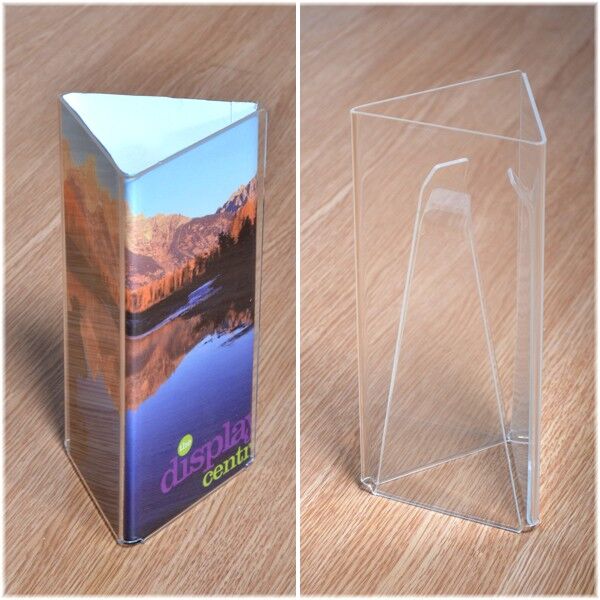 Triangle Acrylic Table Talkers Triangle Acrylic Table Talkers